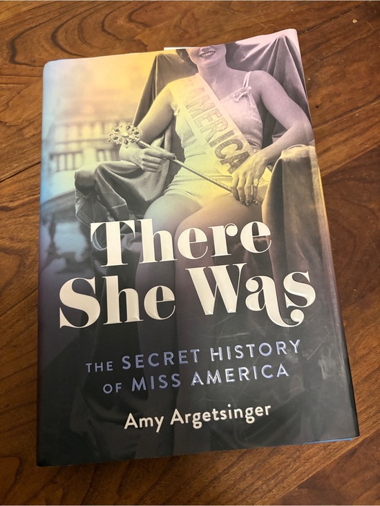 Other - "There She Was" Hardcover Book - Black & Cream Cover